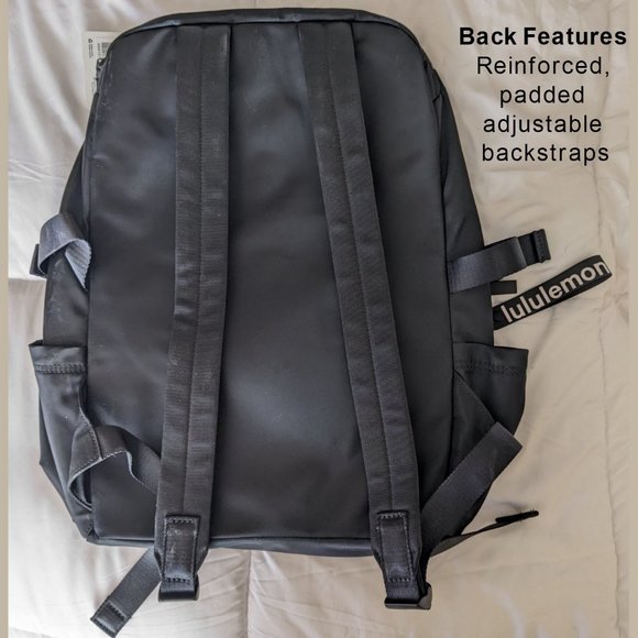 LULULEMON “New Crew Backpack with WHITE Logo” Brand New with TAGS main image 10